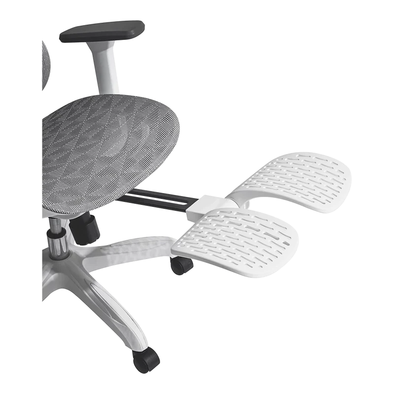 Silla Acteck Flux Pro Ec757 / Ergonomica / Max 150 Kg / Piston Clase 4 / Reposabrazos 3d / Reposapies / Cabecera Ajustable / Inclinacion 135 Grados / Tela Transpirable / Blanco / Ac-940276