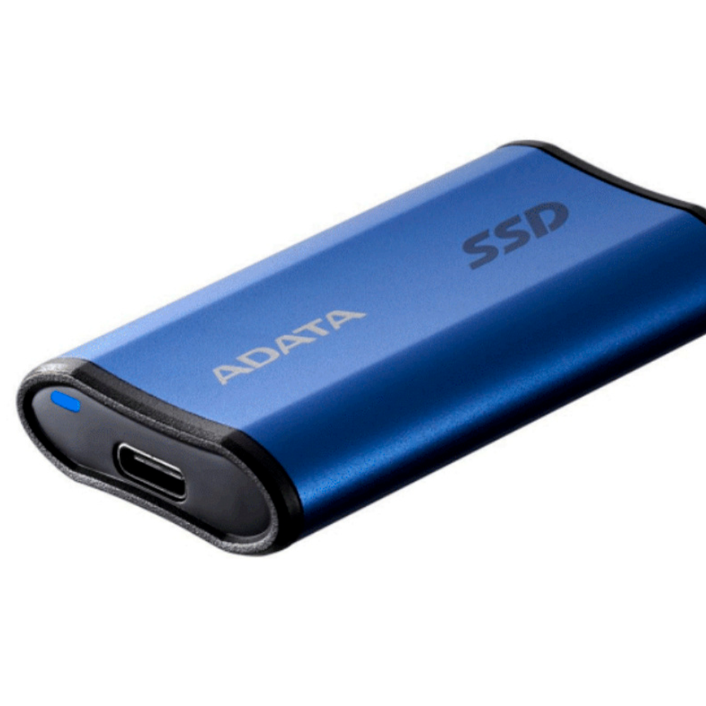 Unidad De Estado Solido Ssd Externo Adata Se880 1tb Portatil Usb 3.2 Usb Tipo C Windows Mac Linix Android Ps4/5 Xbox Series X S Color Azul Aeli-se880-1tcbu