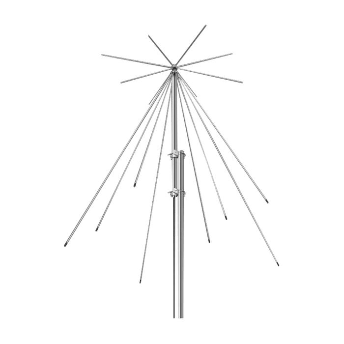 Antena omidireccional de 3db de ganancia, entrada de 200W de potencia, Rx-Tx 100-3300MHz