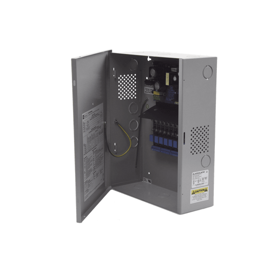 12 o 24 Vcc @ 4 A / Fuente tipo control / 8 circuitos de control ( NO / NC ) / capacidad de respaldo / requiere baterías.