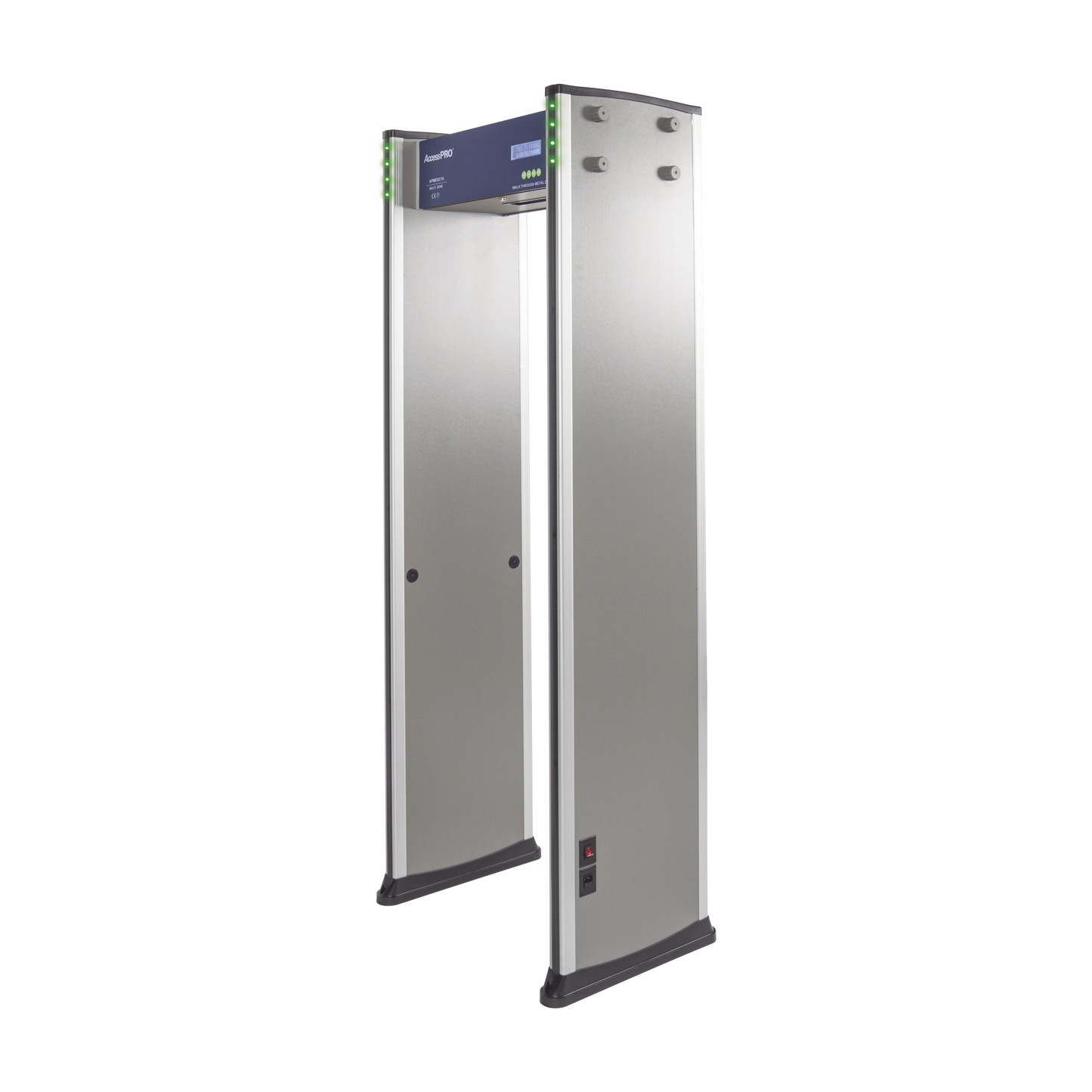 Detector De Metales De 18 Zonas/ Uso En Interior/programación Con Control Remoto / Contador De Personas