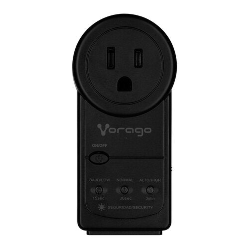 Protector De Voltaje / Vorago / Avr-300-wh 1,800w Rj45 Portatil Negro Electrodomsticos