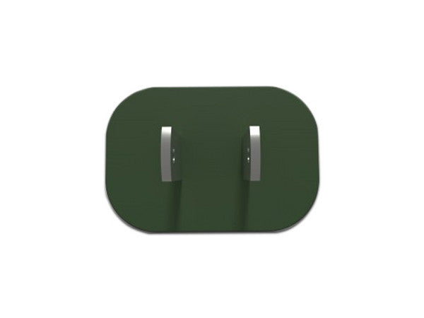 Cargador De Pared Hune Huron Sustentable 2 Puertos (usb A + Tipo C) Carga Simultanea (bosque)