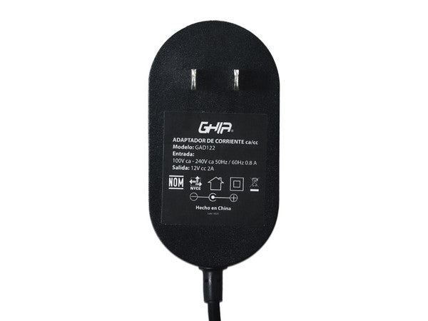 Cargador Para Laptop Computadora Portatil / 12 Vcc A 2 A / Adaptador De Corriente Ca/cc