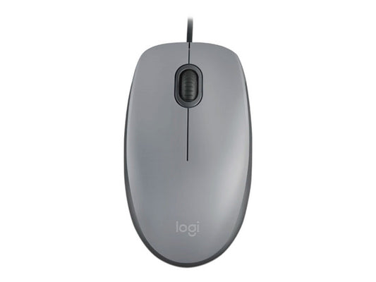 Mouse Logitech M110 Silencioso Optico Alambrico Usb Pc/mac Gris