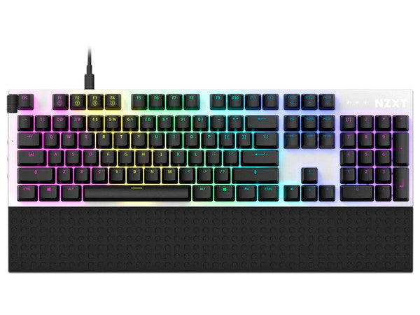 Teclado Alambrico / Nzxt / Blanco / Full / Usb / Gamer