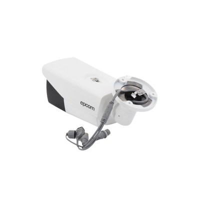 Bullet TURBOHD 4K (8Megapixeles) / Lente Mot. 2.7 a 13.5 mm / Potente IR EXIR de 80 mts / Exterior IP67 / 12 Vcc - 24 VCA / dWDR