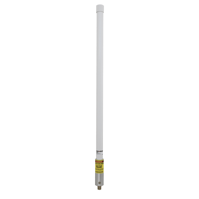 Antena omnidireccional de fibra de vidrio 900 MHz.
