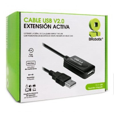 Cable Brobotix Usb V2.0 Ext. Activa 10 Metros