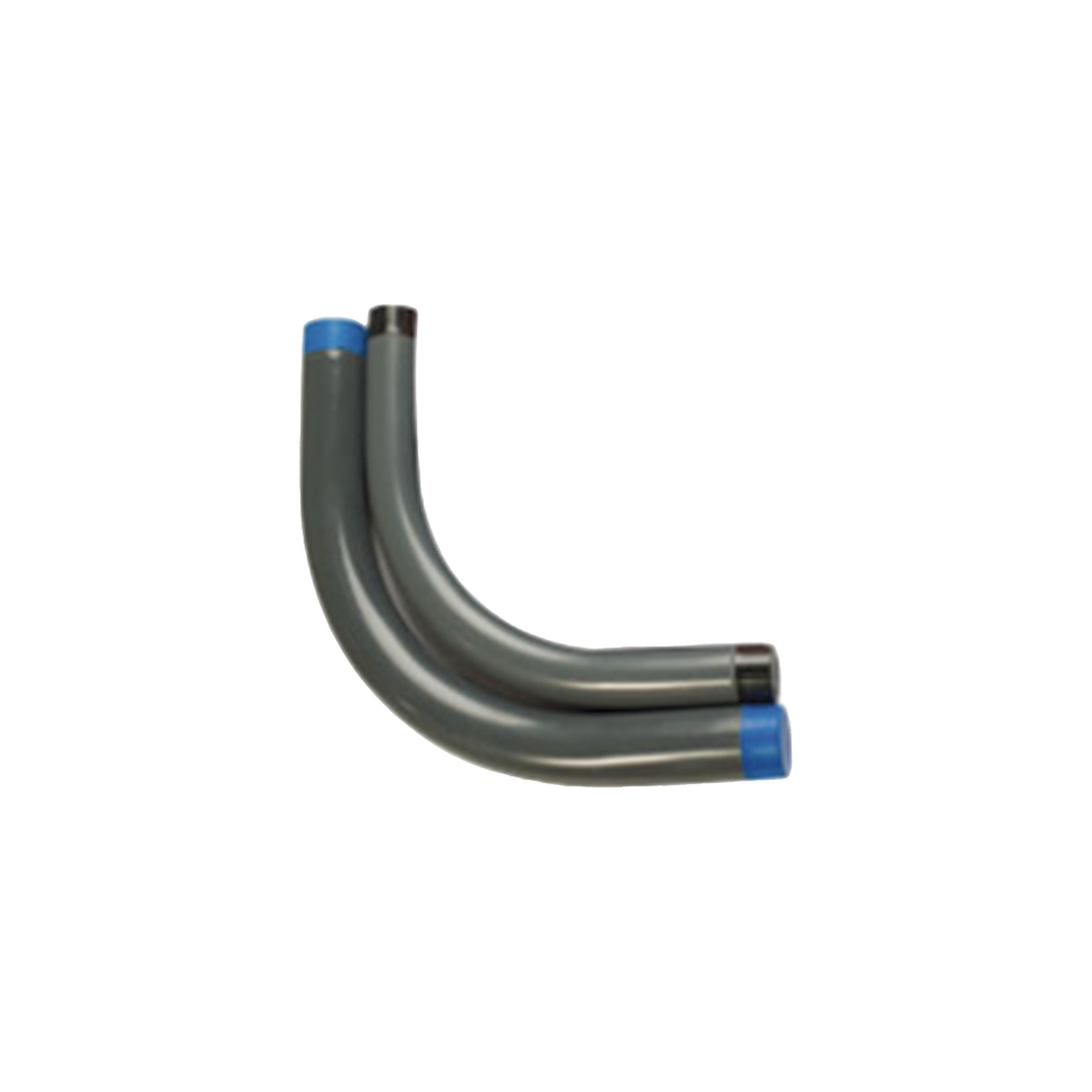 Codo Conduit Rígido de Aluminio de 2" (50.8 mm) con Recubrimiento de PVC.