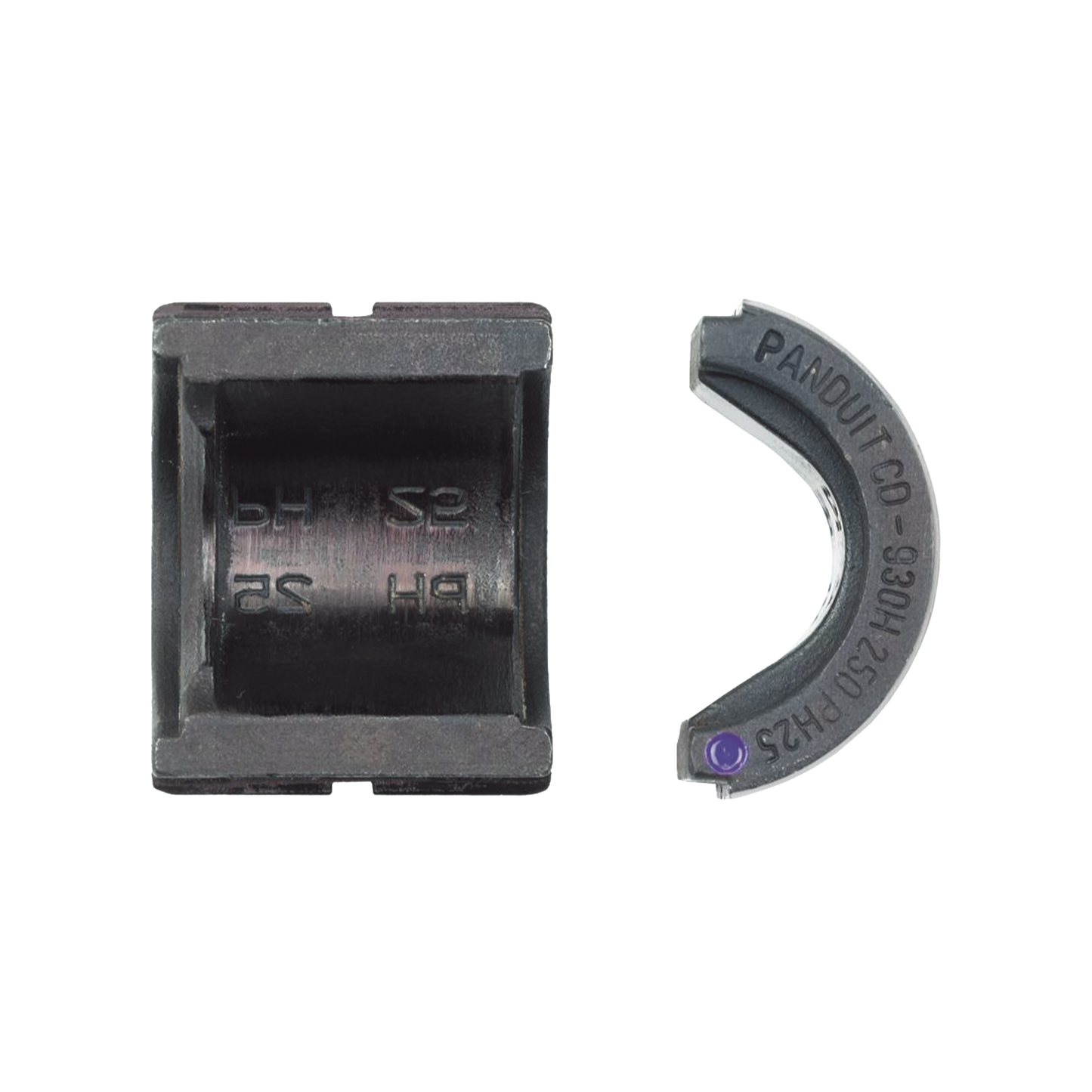 Dado de Prensado para Herramienta de Crimpado CT-29XX. Para Conectores a Tierra Tipo "E" GCE1/0-1/0  y Cruzado GCC6X6250-250. Código Rojo PG10