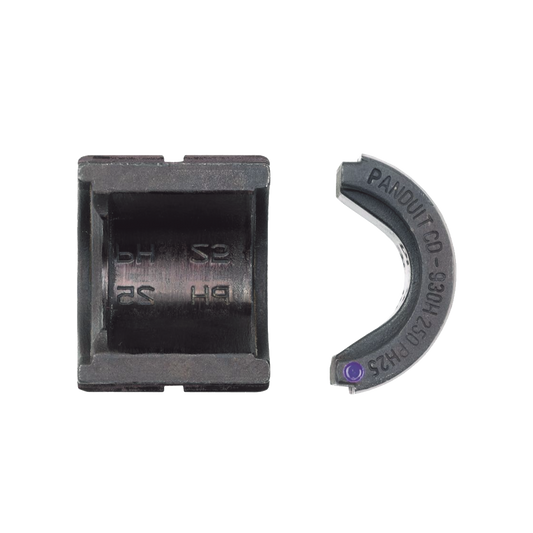 Dado de Prensado para Herramienta de Crimpado CT-29XX. Para Conectores a Tierra Tipo "E" GCE250-1/0, GCE250-250, Cruzado GCC6X6250-1/0, GCC6X6. Código Negro PG25