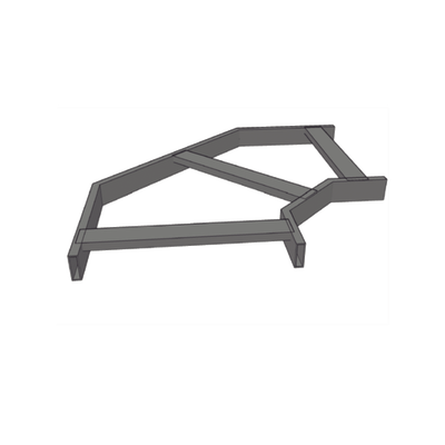 (chcht901x12epk) Escalera De Aluminio Perfil Z Peralte 3 1/4 Paso 9 Ancho 9 Incluye Cople Y Tornilleria
