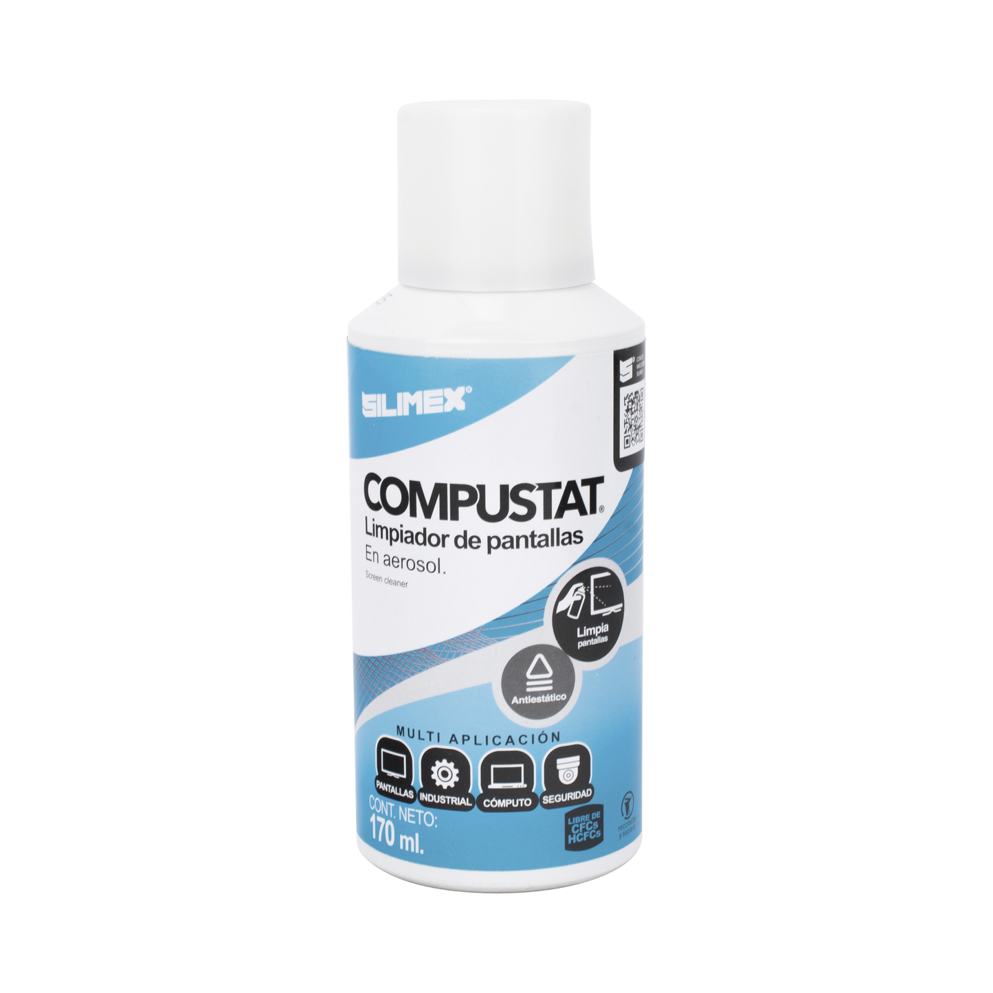 Limpiador de pantallas y cámaras, protector anti-estático en aerosol, con protección contra rayos UV, repelente de polvo, 170 ml