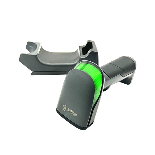 Lector De Codigo De Barras 3nstar Sc430, Negro/gris Inalambrico, Imager,1d, 2d, 60 Cuadros Por Segundo, Omnidireccional, Alcance 100m