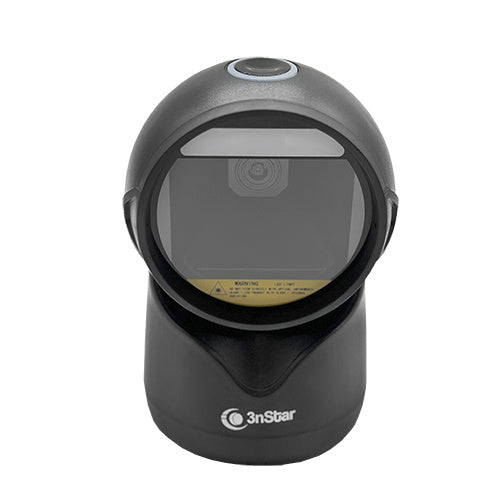 Lector De Codigo De Barras Omnidireccional 3nstar Sc504, Negro, Usb, Rs232 Opcional , 1d, 2d, 60 Cuadros Por Segundo