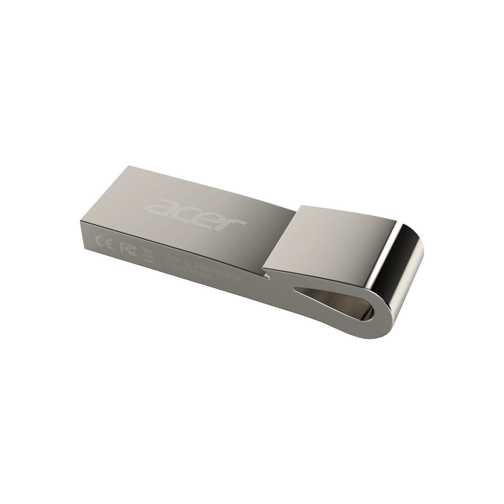 Memoria Usb Acer Uf200 16gb 2.0 Lect. 30mb/s Escrit. 15mb/s Color Metlico Bl.9bwwa.502