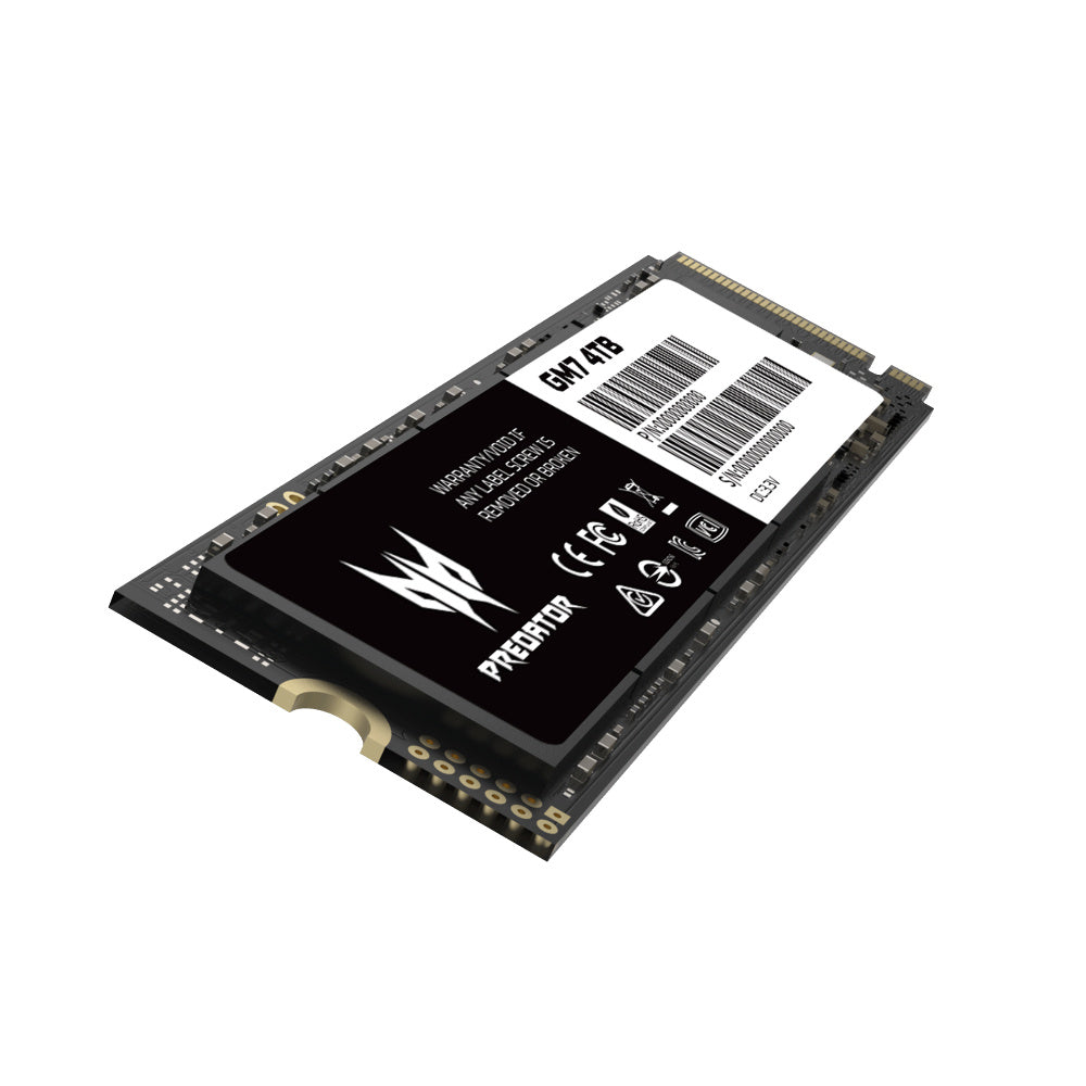 Unidad De Estado Solido Ssd Interno Predator Gm7 4tb M.2 2280 Nvme Pcie Gen 4x4 Lect.7200 Escrit.6300 Mbs 3d Tlc Nand Pc Laptop Minipc (bl.9bwwr.120)