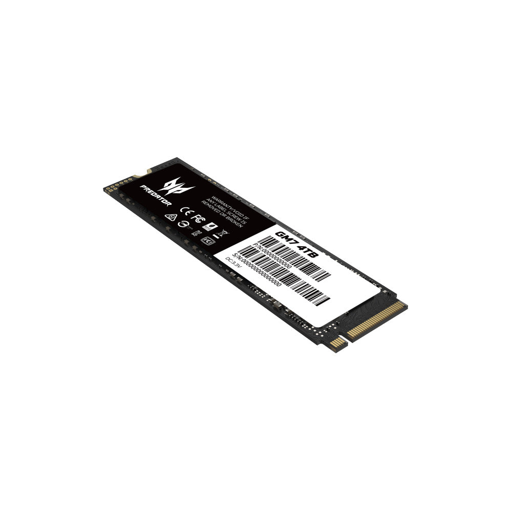Unidad De Estado Solido Ssd Interno Predator Gm7 4tb M.2 2280 Nvme Pcie Gen 4x4 Lect.7200 Escrit.6300 Mbs 3d Tlc Nand Pc Laptop Minipc (bl.9bwwr.120)