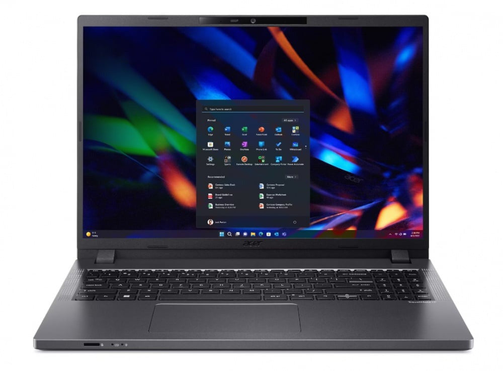 Laptop Acer Travelmate P2, Core I7-1355u, 16 Gb Ram, 512 Gb Ssd, 14 Pulgadas Wuxga Ips, Windows 11 Pro, Gris Acero, 1 AÑo Garantia Y Seguro Contra Robo