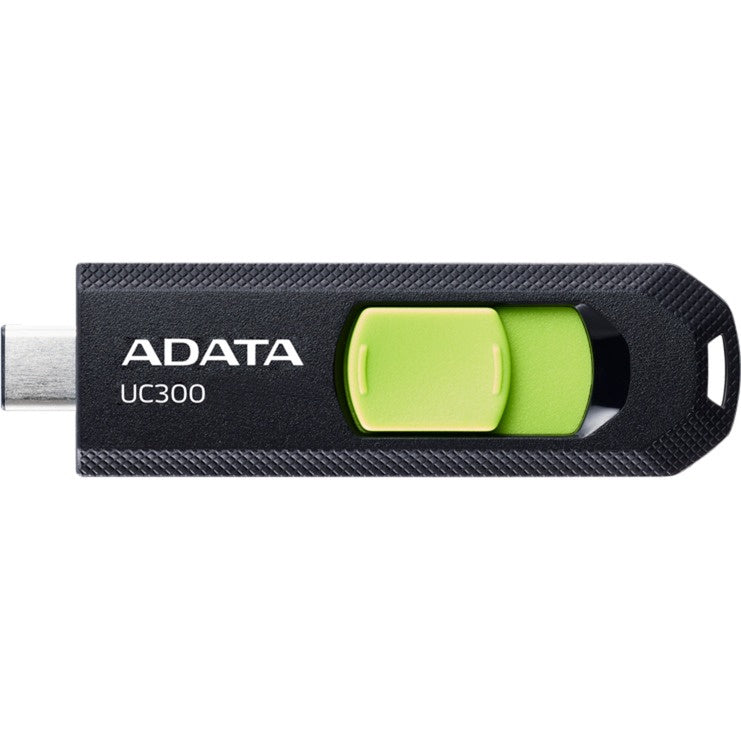 Memoria Adata 32gb Usb Tipo C Uc300 Retractil Negro Verde (acho-uc300-32g-rbk/gn)