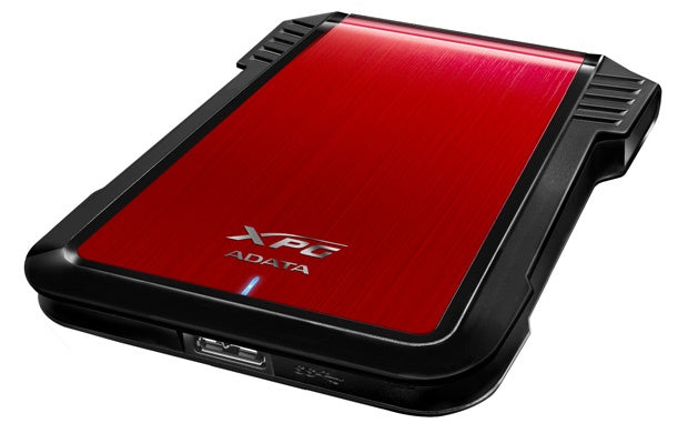 Carcasa Xpg Ex500 Para Discos Duros/ssd 2.5 Pulgadas 7mm/9.5mm Sata3/usb3.2 Case Pc Color Rojo (aex500u3-crd)