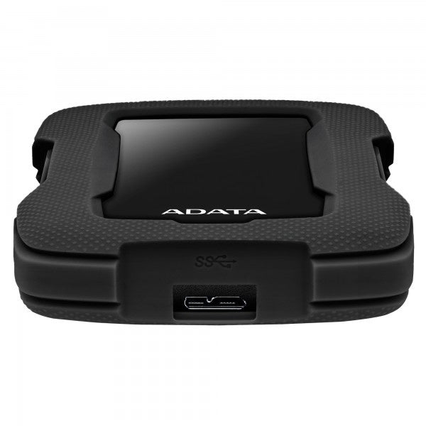 Disco Duro Externo Adata Hd330 1tb Portatil 2.5 Usb 3.2 Windows Mac Linux Contragolpes Slim Color Negro (ahd330-1tu31-cbk)