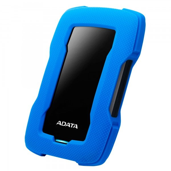 Disco Duro Externo Adata Hd330 2tb Portatil 2.5 Usb 3.2 Windows Mac Linux Contragolpes Slim Color Azul (ahd330-2tu31-cbl)