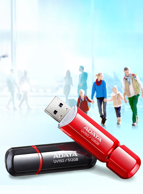 Memoria Adata 32gb Usb 3.2 Uv150 Negro (auv150-32g-rbk)