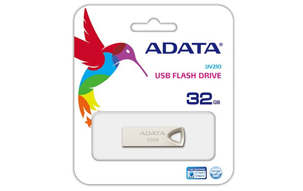 Memoria Adata 32gb Usb 2.0 Uv210 Metalica (auv210-32g-rgd)