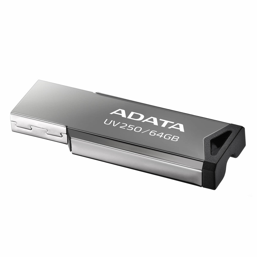 Memoria Adata 64gb Usb 2.0 Uv250 Metalica (auv250-64g-rbk)