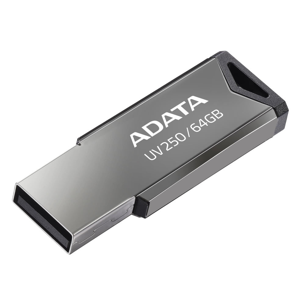 Memoria Adata 64gb Usb 2.0 Uv250 Metalica (auv250-64g-rbk)
