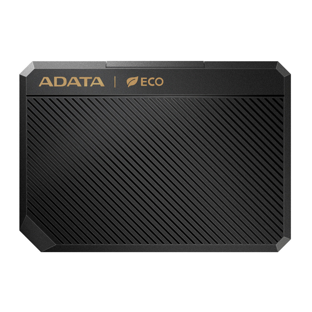 Carcasa Adata Ec600 Para Discos Duros/ssd 2.5 Oulgadas 7mm/9.5mm Sata3/usb3.2 Negro Eco Case Pc