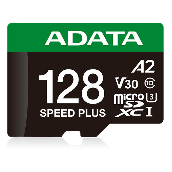 Memoria Adata Microsdxc Speed Plus 128gb Cl10 Con Adaptador (ud128gui3v30a2sp-ra1)