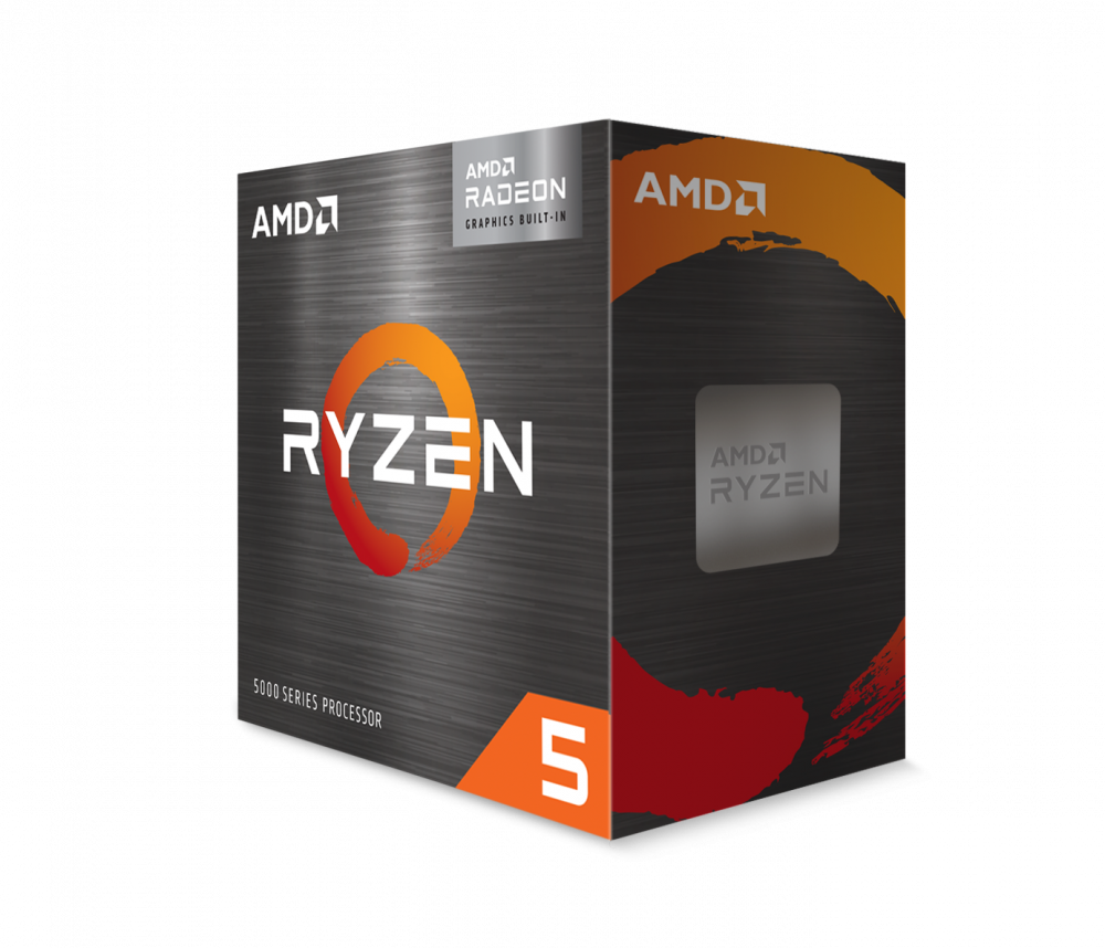 Procesador Amd Ryzen 5 5600g S-am4 5a Gen / 3.9 - 4.4 Ghz / Cache 16mb / 6 Nucleos / Con Graficos Radeon / Con Disipador