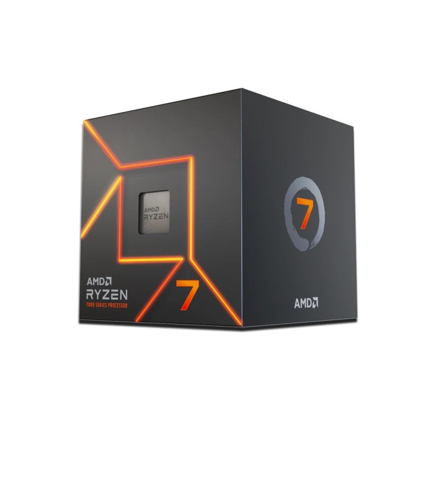 Procesador Amd Ryzen 7 7700 S-am5 7a Gen / 3.8 - 5.3 Ghz / Cache 32mb / 8 Nucleos / Con Graficos Radeon / Con Disipador / Gamer Alto