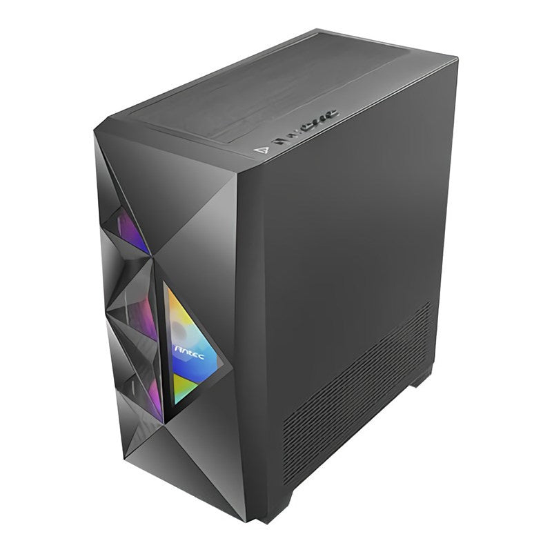 Gabinete Antec DF800 Flux, Midi-Tower, ATX/Micro-ATX/Mini-ITX, USB 3.0, sin Fuente, 5 Ventiladores Instalados, Negro