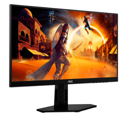 Monitor Gamer Aoc 24g4e / Panel Ips / 23.8 Pulgadas / Hdmi / Displayport / Aspec 169 / Tr 0.5 Ms / Adaptive Sync / 180 Hz / Resolucion 1920 X 1080 / Brillo 300 Cd/m2 / Vesa 100x100 Mm/ Negro Y Rojo