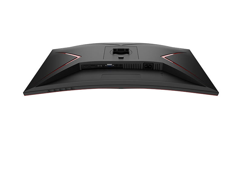Monitor Aoc Gamer Curvo 23.6 / Negro - Rojo / Panel Va / Hdmi Vga Displayport / Aspecto 16:9 / Tr 1 Ms / Amd Free Sync / 165 Hz / Resolucion 1920 X 1080 / 250 Cd/m2 / 80 Millones A 1 / Vesa 100x100
