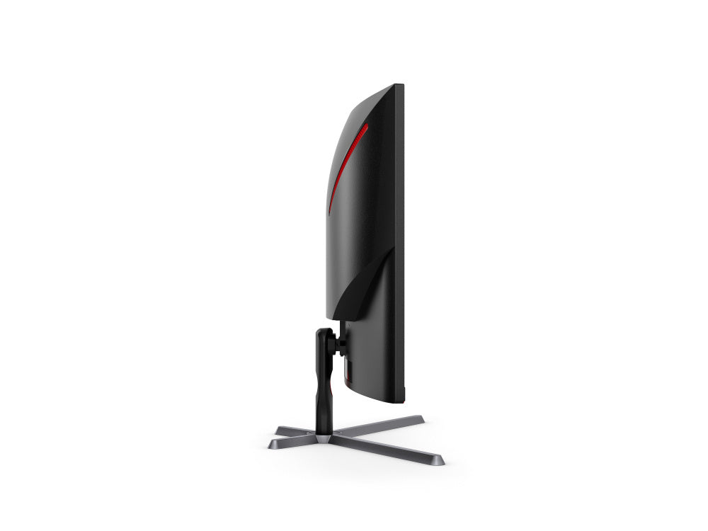 Monitor Aoc Gamer Curvo 31.5 Panel Va / 165 Hz / T. De R. 1 Ms / Amd Free Sync / Color Negro Y Rojo / 2 Hdmi / Vga / Displayport / Aspecto 16:9 / Resolucion 1920 X 1080 / Brillo 250 Cd/m2 / 100x100mm