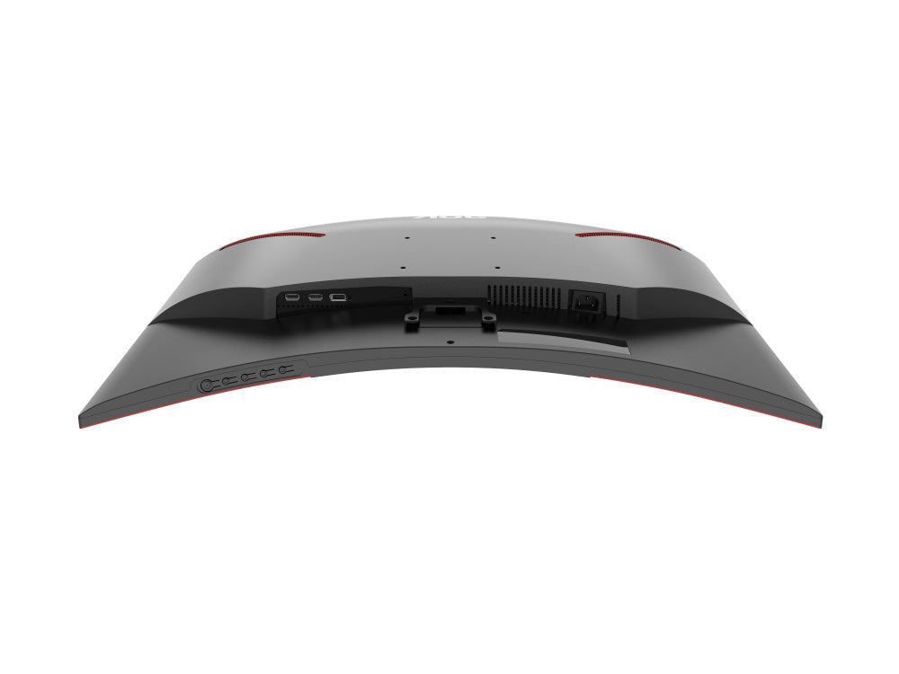 Monitor Aoc Gamer Curvo 31.5 Panel Va / 165 Hz / T. De R. 1 Ms / Amd Free Sync / Color Negro Y Rojo / 2 Hdmi / Vga / Displayport / Aspecto 16:9 / Resolucion 1920 X 1080 / Brillo 250 Cd/m2 / 100x100mm
