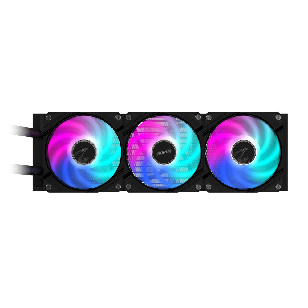 Disipador De Enfriamiento Liquido Gigabyte Aorus Waterforce X 360 / Lcd Display /s-1200/s-1700/am4/am5/rgb