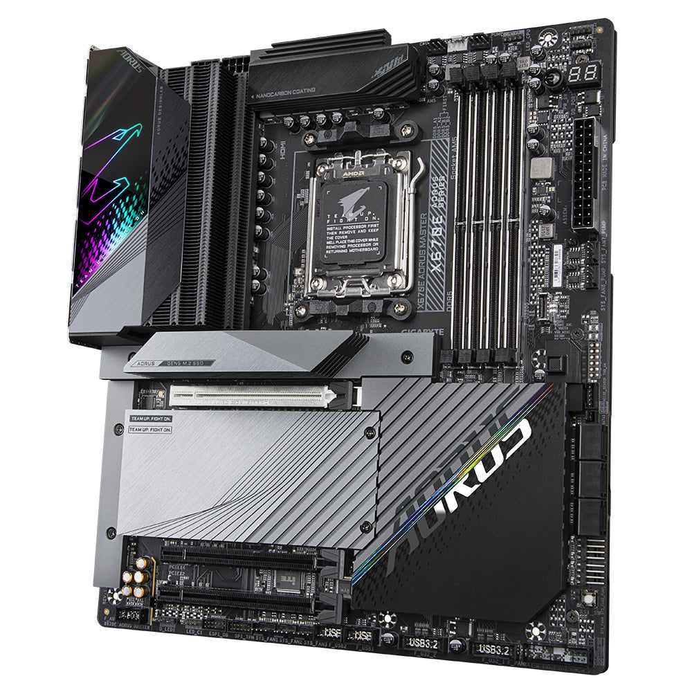 Mb Gigabyte X670e Aorus Master Amd S-am5 7a Gen/4x Ddr5 5200/hdmi/m.2/4x Usb3.2/usb-c/atx/gaming