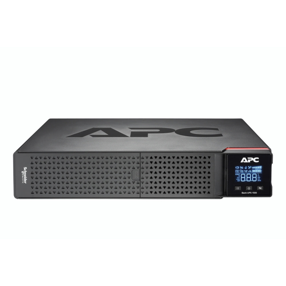 Apc Back-ups Pro, 1500va, 120v, Avr, Lcd, 8 Nema 5-15r,2u Tower Rack Convertible
