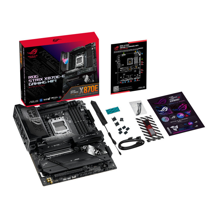 Mb Asus X870 Amd S-am5 9a Gen/4x Ddr5 5000/hdmi/5x M.2/9x Usb 3.2/2x Usb-c/wifi 7/bluetooth/atx/gama Alta/gamer/rgb