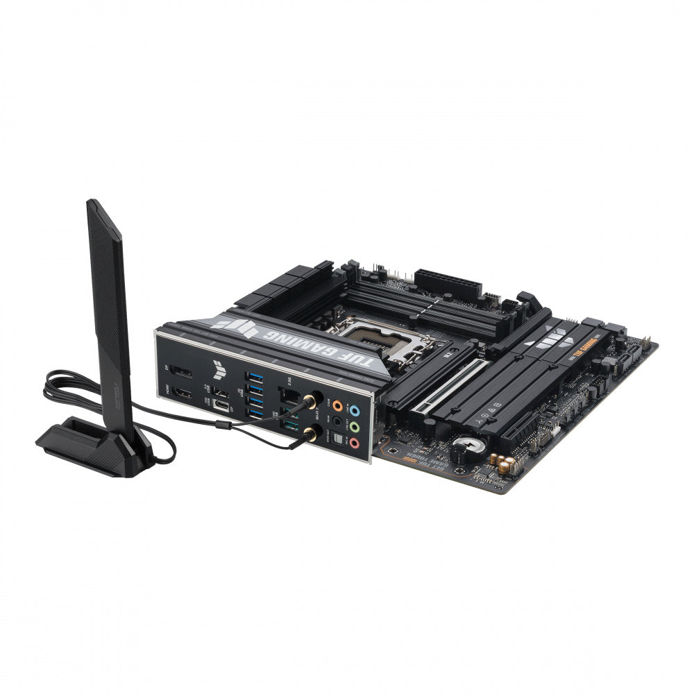 Mb Asus B860 Intel S-1851 Serie 2 /4x Ddr5 8666 /hdmi /dp /dp Tipo-c /6x Usb3.2 /wifi 7 /bluetooth /micro Atx /gama Media /gamer