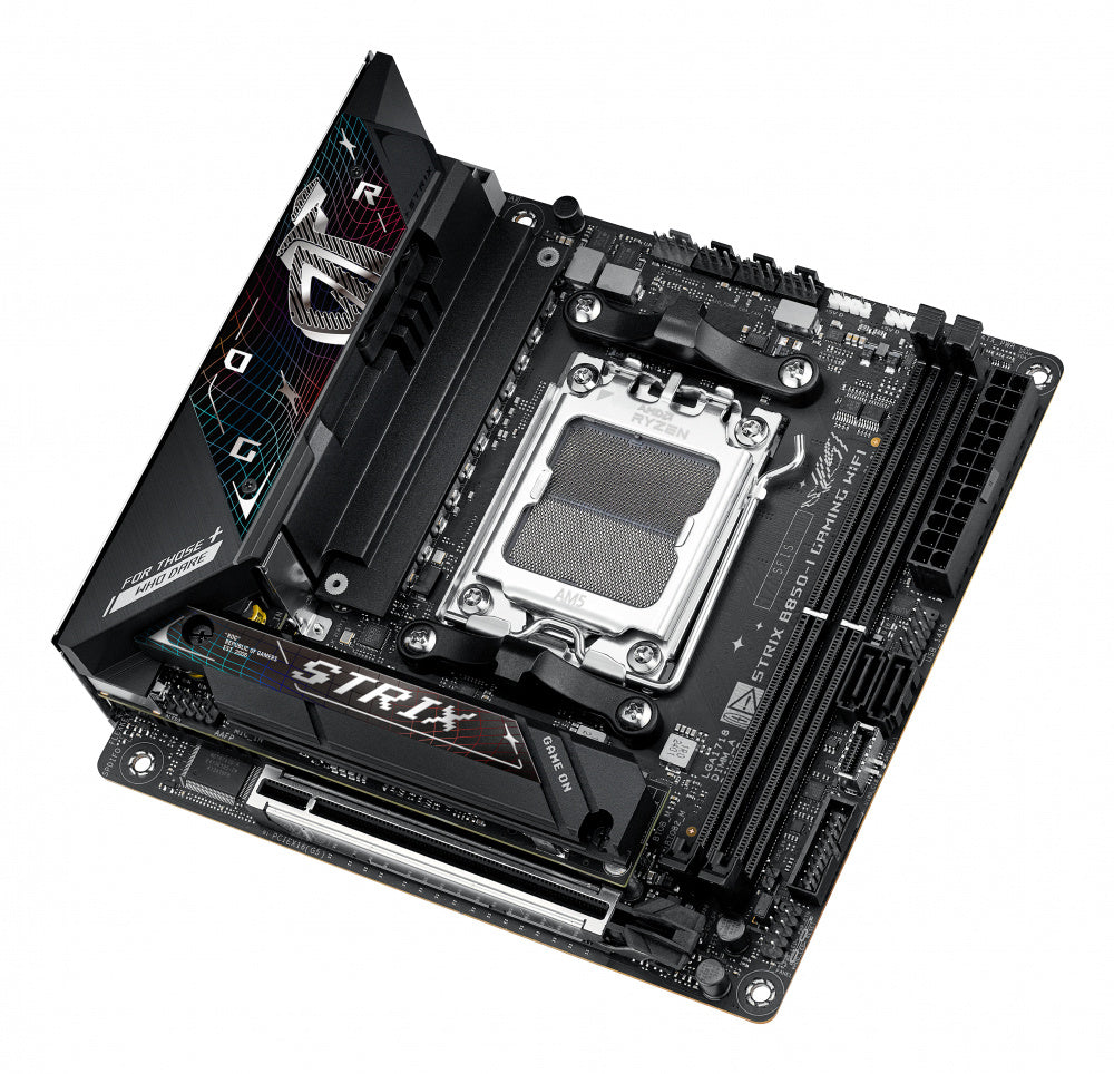 Mb Asus B850 Amd S-am5 9a Gen /2x Ddr5 8400 /hdmi /dp Tipo-c /2x M.2 /4x Usb 3.2 /wifi 7 /bluetooth /mini Itx /gama Media /gamer