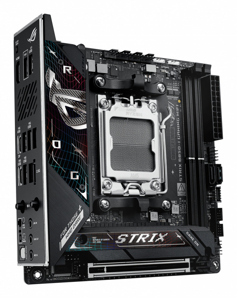 Mb Asus B850 Amd S-am5 9a Gen /2x Ddr5 8400 /hdmi /dp Tipo-c /2x M.2 /4x Usb 3.2 /wifi 7 /bluetooth /mini Itx /gama Media /gamer