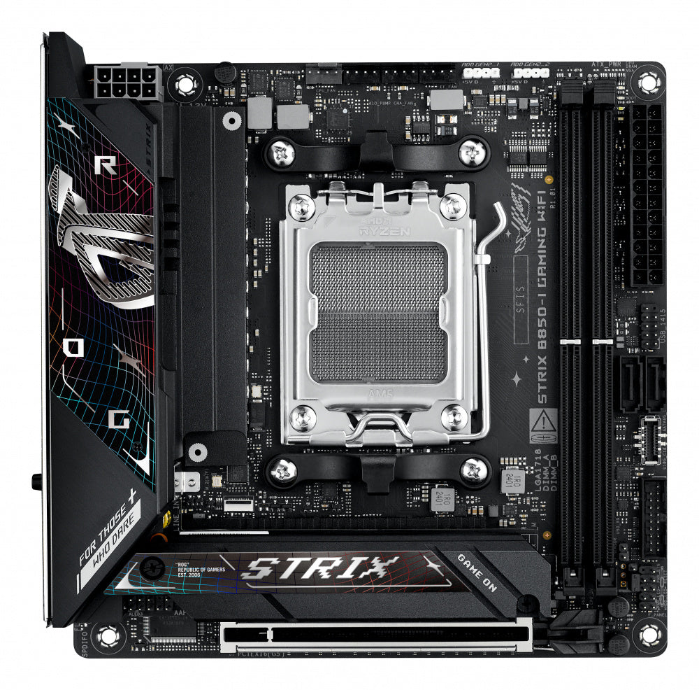 Mb Asus B850 Amd S-am5 9a Gen /2x Ddr5 8400 /hdmi /dp Tipo-c /2x M.2 /4x Usb 3.2 /wifi 7 /bluetooth /mini Itx /gama Media /gamer