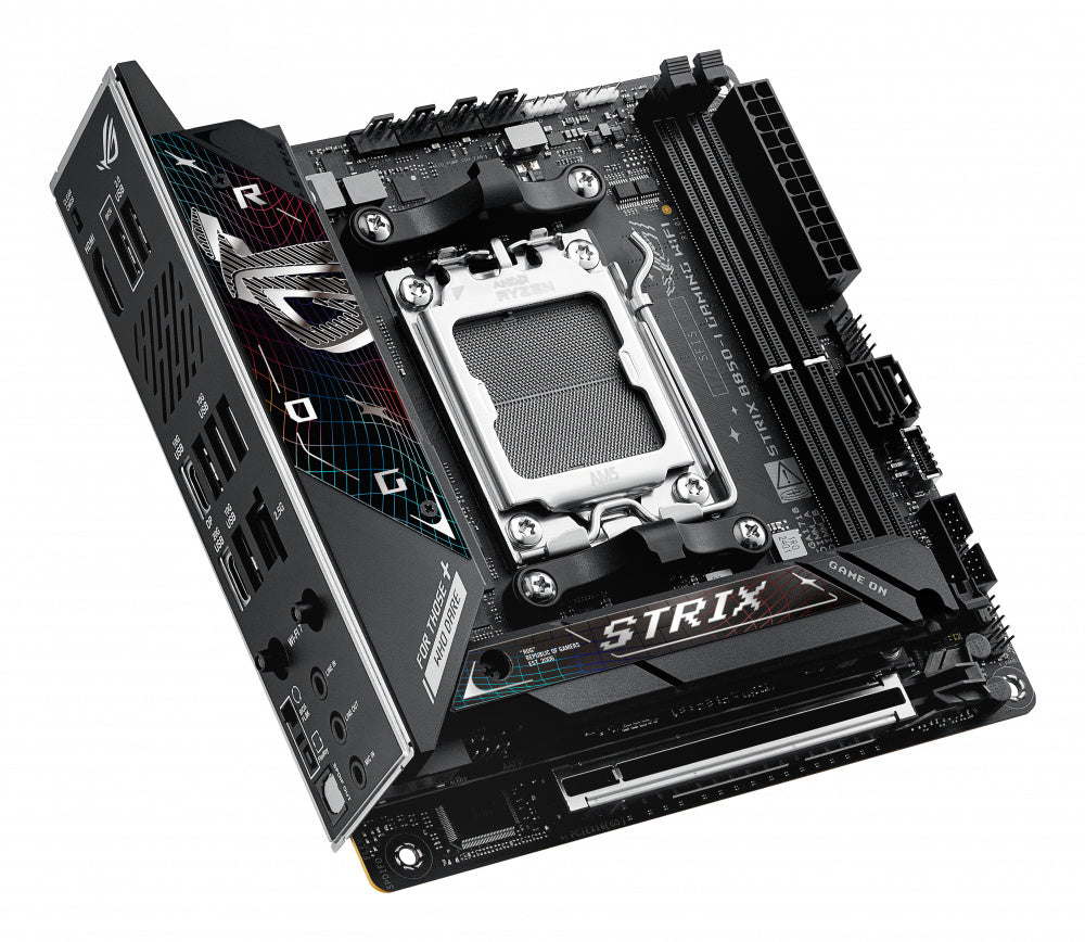 Mb Asus B850 Amd S-am5 9a Gen /2x Ddr5 8400 /hdmi /dp Tipo-c /2x M.2 /4x Usb 3.2 /wifi 7 /bluetooth /mini Itx /gama Media /gamer